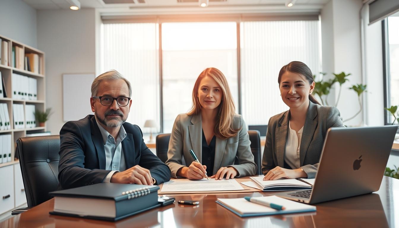 Family elder care planning discussion